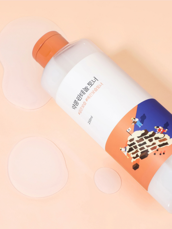 Успокаивающий тонер для лица с экстрактом черной сои и пантенолом Round Lab Soybean Panthenol Toner