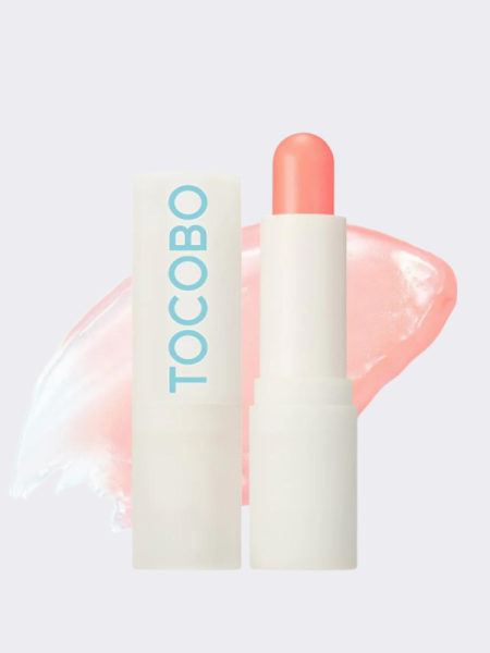 Увлажняющий оттеночный бальзам для губ в светлом коралловом оттенке TOCOBO Glow Ritual Lip Balm 001 Coral Water