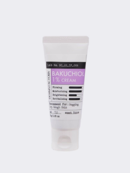 Регенерирующий крем для лица с бакучиолом Derma Factory Bakuchiol 1% Cream Регенерирующий крем для лица с бакучиолом Derma Factory Bakuchiol 1% Cream