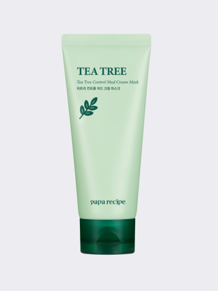 Противовоспалительная глиняная маска с экстрактом чайного дерева Papa Recipe Tea Tree Control Mud Cream Mask Противовоспалительная глиняная маска с экстрактом чайного дерева Papa Recipe Tea Tree Control Mud Cream Mask