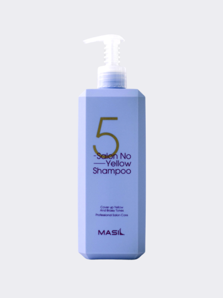 Оттеночный шампунь для осветленных волос Masil 5 Salon No Yellow Shampoo (MAXI) Оттеночный шампунь для осветленных волос Masil 5 Salon No Yellow Shampoo (MAXI)