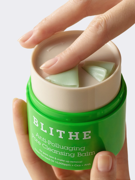 Очищающий гидрофильный бальзам с успокаивающими экстрактами Blithe Anti-Polluaging Pore Cleansing Balm Очищающий гидрофильный бальзам с успокаивающими экстрактами Blithe Anti-Polluaging Pore Cleansing Balm