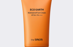 Водостойкий солнцезащитный крем для лица The Saem Eco Earth Waterproof Sun Cream SPF 50+ PA++++