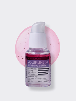 Двухфазная разглаживающая сыворотка с волюфилином Derma Factory Volufiline 5% Blending Serum