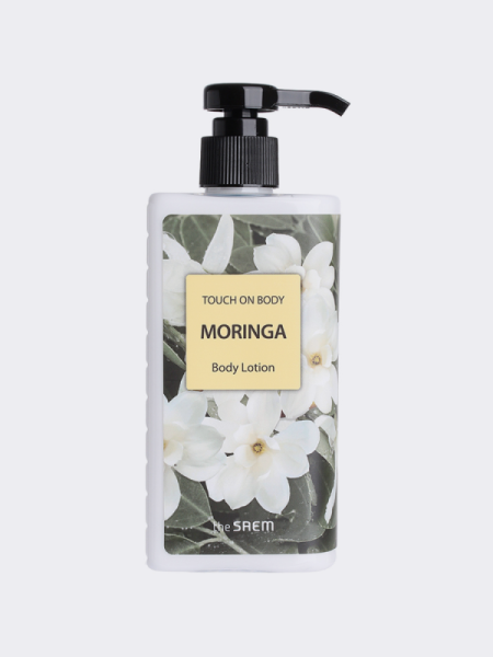 Увлажняющий лосьон для тела с ароматом моринги The Saem Touch On Body Moringa Body Lotion Увлажняющий лосьон для тела с ароматом моринги The Saem Touch On Body Moringa Body Lotion