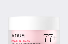 Смягчающий крем для лица с экстрактом персика и ниацинамидом ANUA Peach 77% Niacin Enriched Cream
