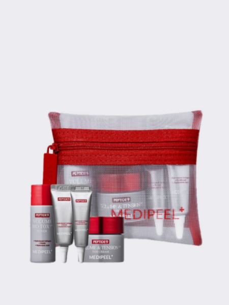 Набор миниатюр для ухода за кожей с комплексом пептидов MEDI-PEEL Peptide 9 Volume Bio Tox Trial Kit Набор миниатюр для ухода за кожей с комплексом пептидов MEDI-PEEL Peptide 9 Volume Bio Tox Trial Kit