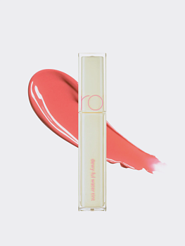 Лёгкий глянцевый пигмент в оттенке персикового десерта rom&nd DEWY·FUL Water Tint 09 Cotton Melba