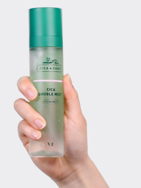 Успокаивающий мист для лица с центеллой VT Cosmetics Cica Double Mist