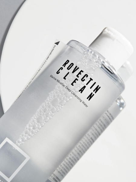 Жидкость для снятия макияжа ROVECTIN Clean Micellar Marine Deep Cleansing Water Жидкость для снятия макияжа ROVECTIN Clean Micellar Marine Deep Cleansing Water