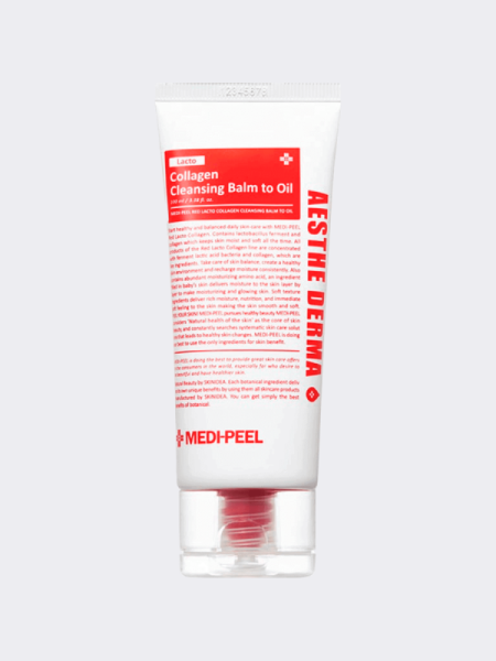 Гидрофильный бальзам с коллагеном и лактобактериями MEDI-PEEL Lacto Collagen Cleansing Balm to Oil Гидрофильный бальзам с коллагеном и лактобактериями MEDI-PEEL Lacto Collagen Cleansing Balm to Oil