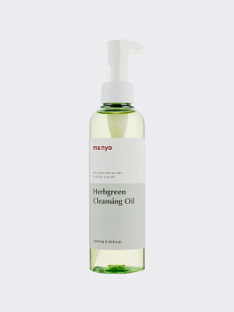 Освежающее гидрофильное масло с травами Ma:nyo Factory Herb Green Cleansing Oil