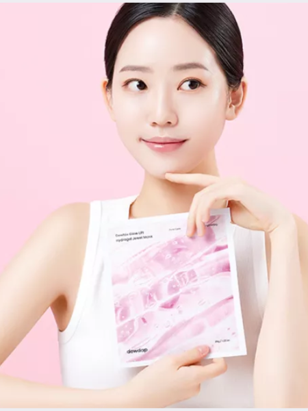 Набор гидрогелевых масок для сияния кожи dewdap Glow Lift Hydrogel Jewel Mask
