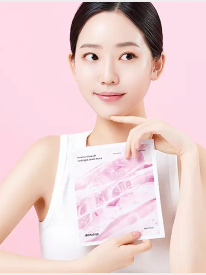 Гидрогелевая маска для сияния кожи dewdap Glow Lift Hydrogel Jewel Mask