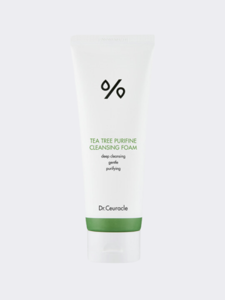 Пенка для умывания с экстрактом чайного дерева Dr.Ceuracle Tea Tree Purifine Cleansing Foam Пенка для умывания с экстрактом чайного дерева Dr.Ceuracle Tea Tree Purifine Cleansing Foam