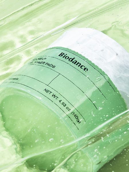 Освежающие гелевые тонер-пэды для лица с экстрактом водорослей Biodance Sea Kelp Gel Toner Pads