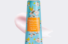 Парфюмированный крем для рук с ароматом персиковых цветов The Saem Perfumed Hand Cream Peach Blossom