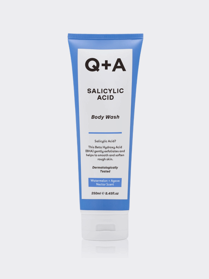 Противовоспалительный гель для душа с салициловой кислотой Q+A Salicylic Acid Body Wash