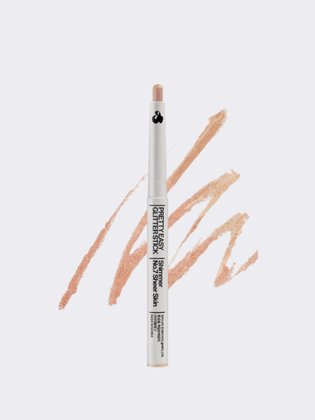 Сияющие тени для век в карандаше в бронзовом оттенке UNLEASHIA Pretty Easy Glitter Stick N°7 Sheer Skin
