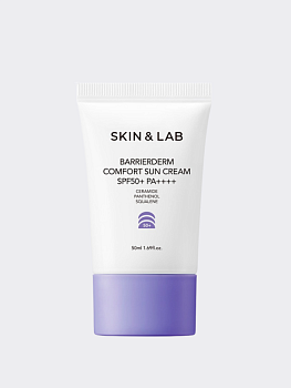 Барьерный солнцезащитный крем с керамидами SKIN&LAB Barrierderm Comfort Sun Cream SPF50+/PA++++