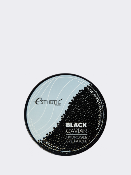 Гидрогелевые патчи для век экстрактом черной икры ESTHETIC HOUSE Black Caviar Hydrogel Eye Patch