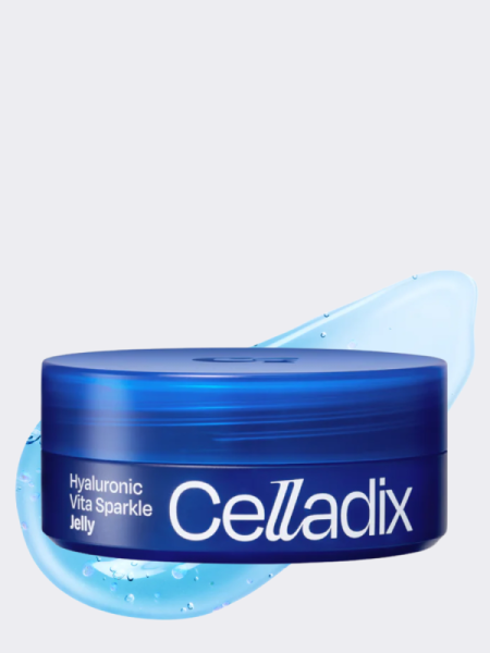 Увлажняющая ночная маска-желе с гиалуроновой кислотой Celladix Hyaluronic Vita Sparkle Jelly
