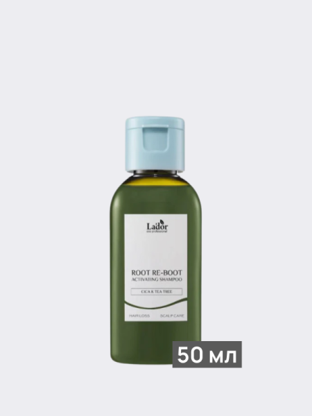 Освежающий шампунь для волос La’dor Root Re-Boot Activating Shampoo Cica & Tea Tree