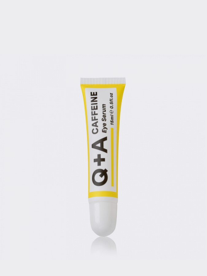 Освежающая сыворотка для век с кофеином Q+A Caffeine Eye Serum