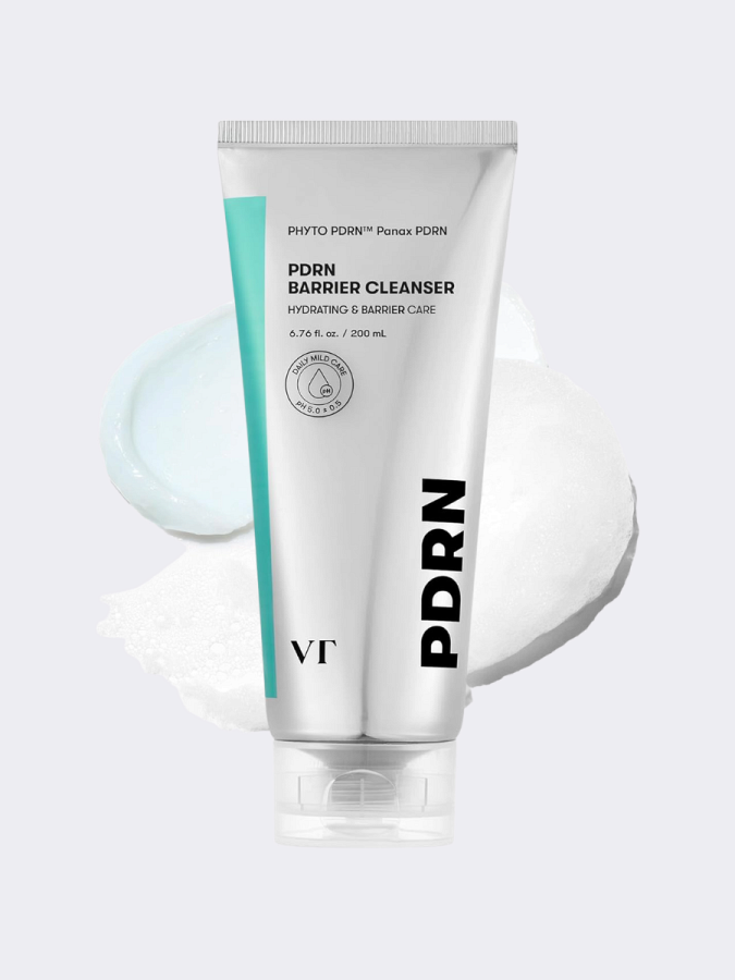 Мягкая пенка для умывания с ПДРН VT PDRN Barrier Cleanser