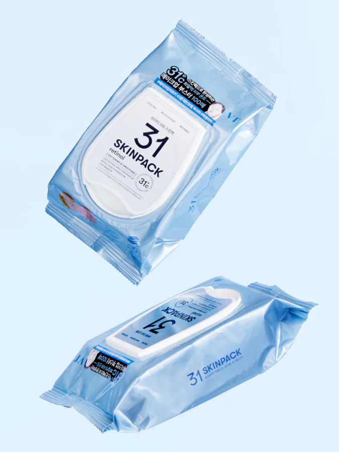 Обновляющие тонер-диски с ретинолом и пептидами  VT Smooth Skin Pack Retinol