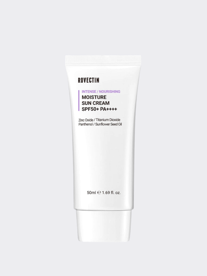 Интенсивно увлажняющий солнцезащитный крем ROVECTIN Intense Moisture Sun Cream SPF50+PA++++