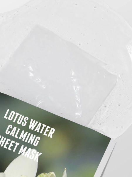 Увлажняющая тканевая маска ROVECTIN Clean Lotus Water Calmin Sheet Mask Увлажняющая тканевая маска ROVECTIN Clean Lotus Water Calmin Sheet Mask