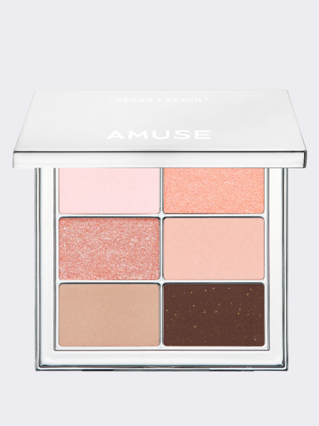 Палетка теней для век AMUSE Eye Vegan Sheer Palette 03 Sheer Peach