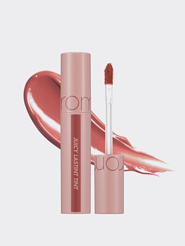 Сочный глянцевый пигмент для губ с ореховым оттенком макадамии rom&nd Juicy Lasting Tint 23 Nucadamia