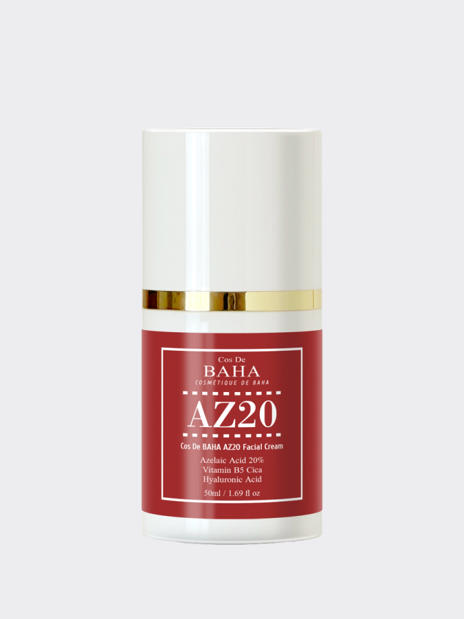 Противовоспалительный крем для лица с азелаиновой кислотой Cos De BAHA Azelaic Acid Cream AZ20