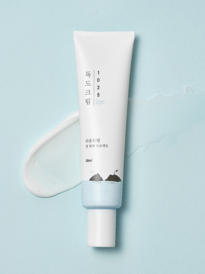 Увлажняющий крем для век с морской водой Round Lab 1025 Dokdo Eye Сream