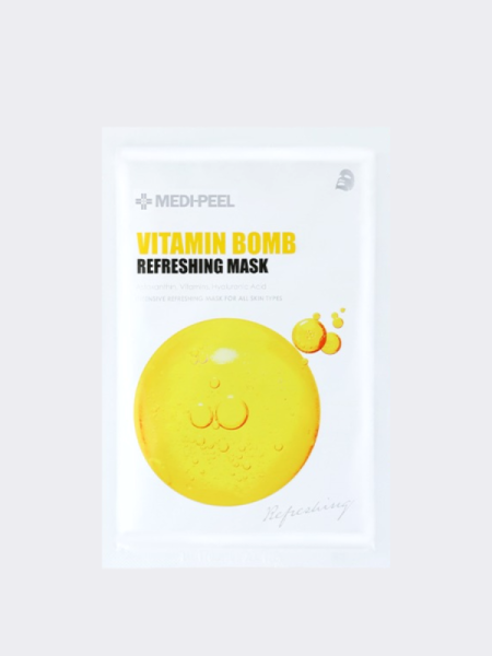 Освежающая маска с витаминным комплексом MEDI-PEEL Vitamin Bomb Refreshing Mask Освежающая маска с витаминным комплексом MEDI-PEEL Vitamin Bomb Refreshing Mask