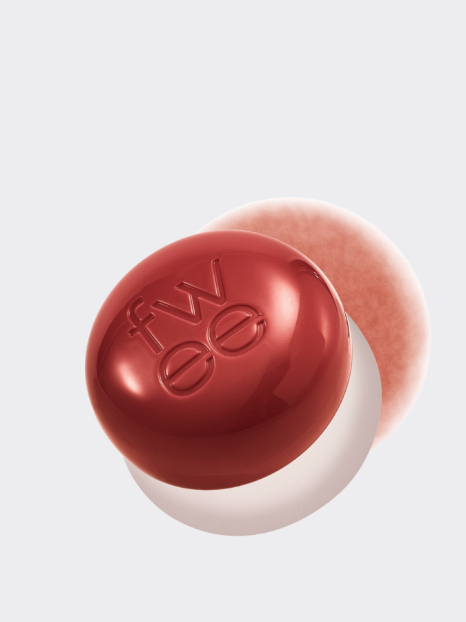 Оттеночное суфле для губ и щёк fwee Lip&Cheek Blurry Pudding Pot RS01 Feel’n
