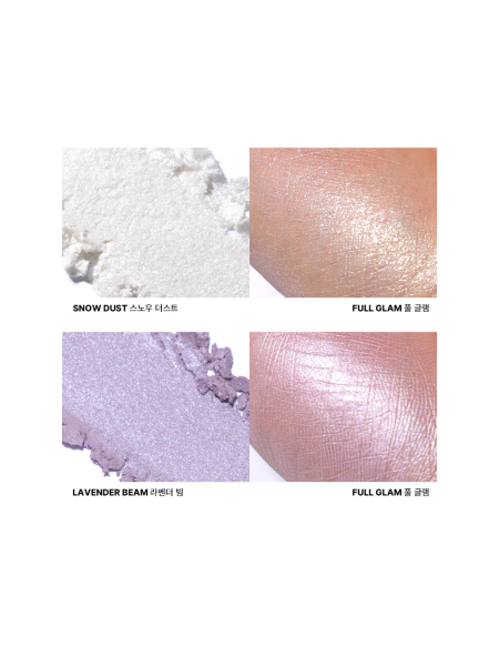 Многофункциональная палетка-хайлайтер Huemi Multi-Use Glow On Palette №01 Full Glam