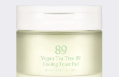 Тонизирующие пэды с экстрактом чайного дерева 89% DERMASHARE Vegan Tea Tree 89 Cooling Toner Pad