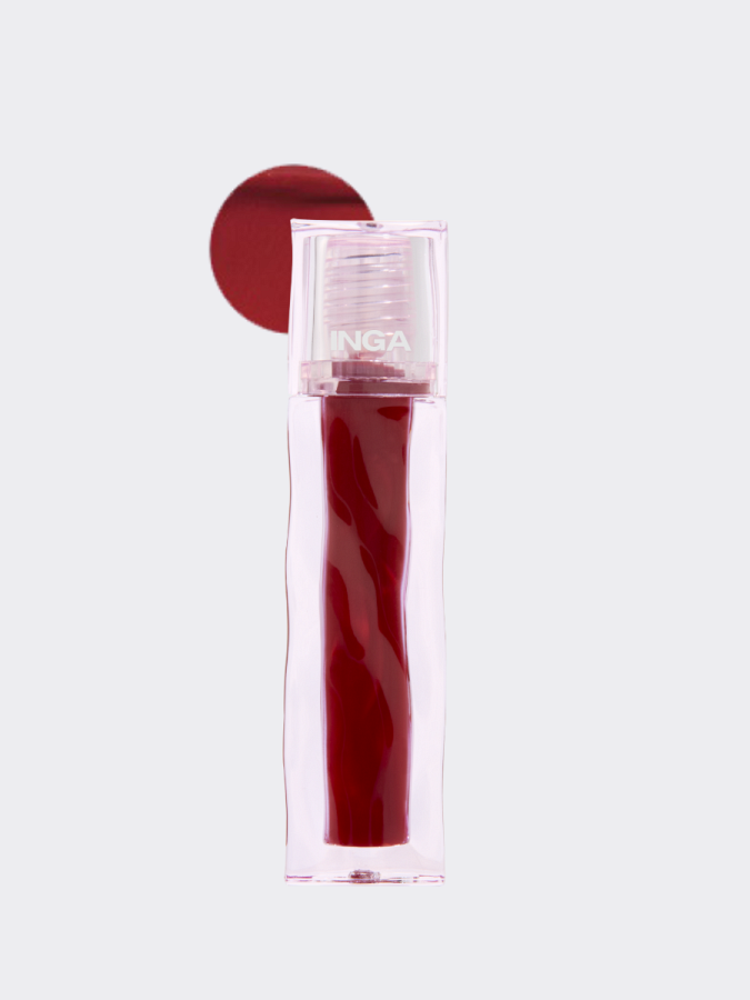 Матовый пигмент для губ INGA Blurring Velvet Matte Tint Pomegranate Red