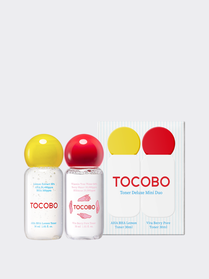 Набор тонеров в формате миниатюр TOCOBO Toner Deluxe Mini Duo