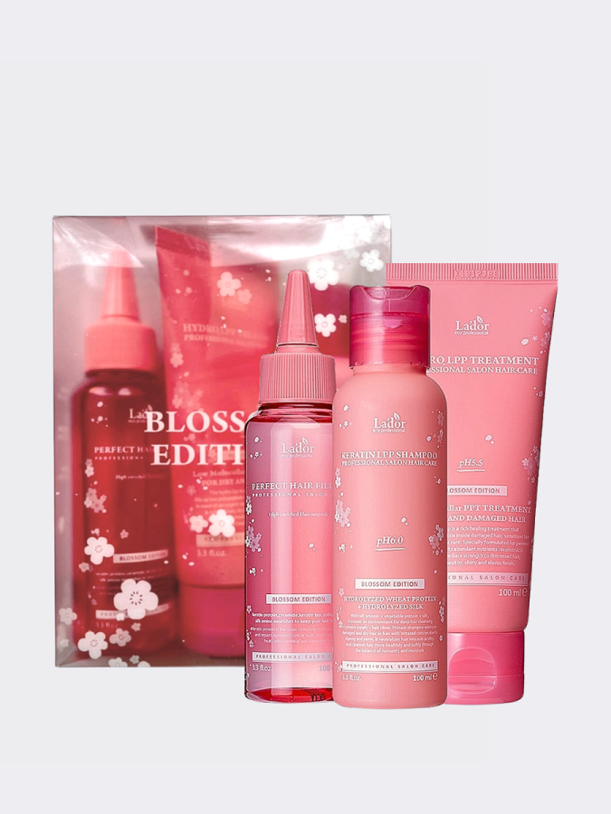 Весенний лимитированный набор для ухода за волосами La’dor Blossom Edition