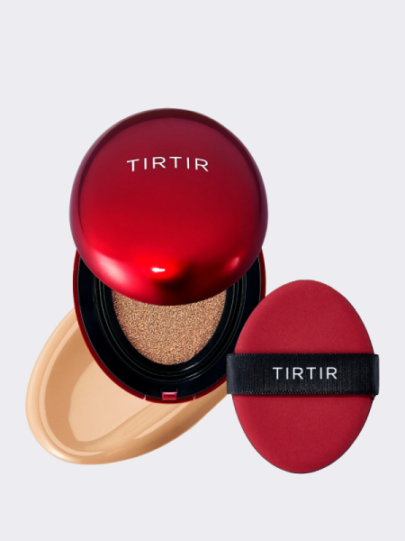 Тональный кушон с полуматовым финишем TIRTIR Mask Fit Red Cushion 27C Cool Beige Тональный кушон с полуматовым финишем TIRTIR Mask Fit Red Cushion 27C Cool Beige
