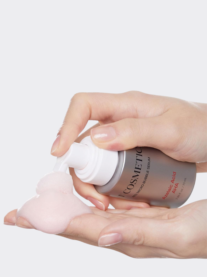 Отшелушивающая пузырьковая сыворотка с кислотами VT Az AHA Red Micro Bubble Serum