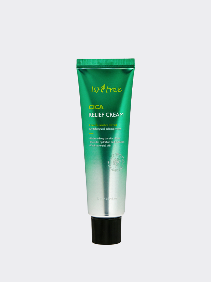 Крем для лица с центеллой и пептидами Isntree Cica Relief Cream