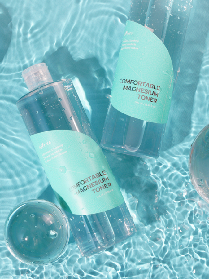 Успокаивающий тонер для лица с магнием IsNtree Comfortable Magnesium Toner
