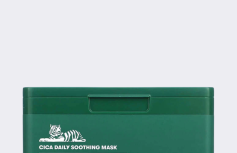 Успокаивающие тканевые маски с экстрактом центеллы VT Cica Daily Soothing Mask