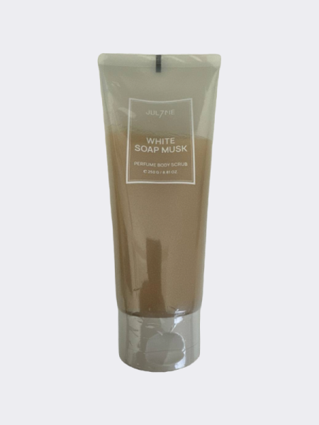Парфюмированный скраб для тела с чистым мускусным ароматом JUL7ME Perfume Body Scrub White Soap Musk Парфюмированный скраб для тела с чистым мускусным ароматом JUL7ME Perfume Body Scrub White Soap Musk