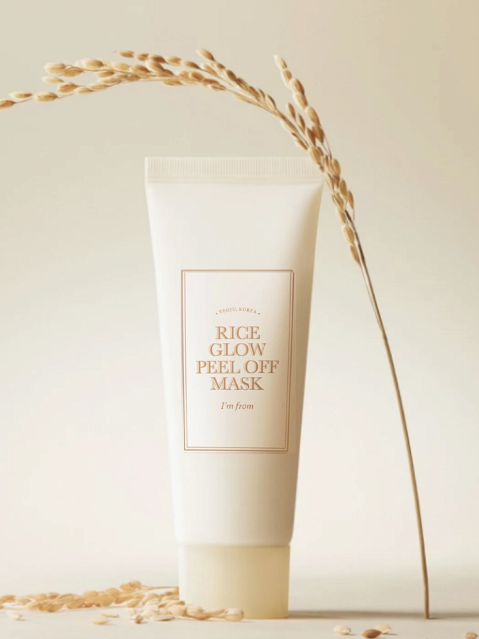 Питательная маска-плёнка с экстрактом риса I'm from Rice Glow Peel Off Mask